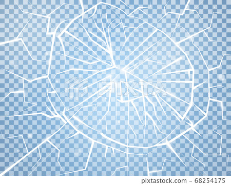 Ice Texture On Transparent Background Realistic Stock Illustration 68254175 Pixta