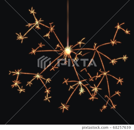 Anime background material sparkler 68257639