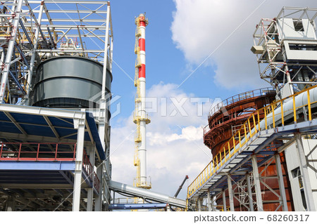 A large powerful industrial installation 68260317