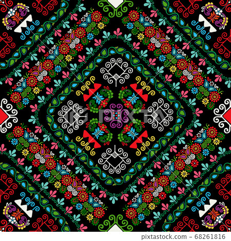 Hungarian embroidery pattern 30 68261816