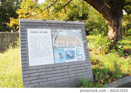 日本京都府南區石碑/東都川川鎮長岡京遺址,東十川川遺址 日本京都府南區石碑/東都川川鎮長岡京遺址,東十川川遺址 68261920