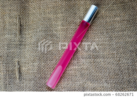 Pink oblong long thin beautiful glass matt 68262671