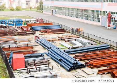 Industrial landscape. Panoramic view Industrial landscape. Panoramic view 68263094