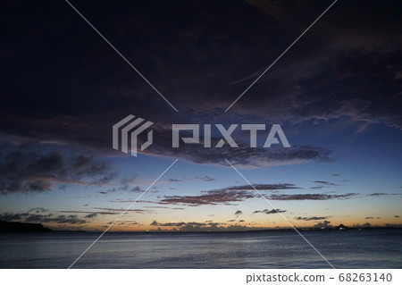 Okinawa Motobu Town Evening Sunset Okinawa Motobu Town Evening Sunset 68263140