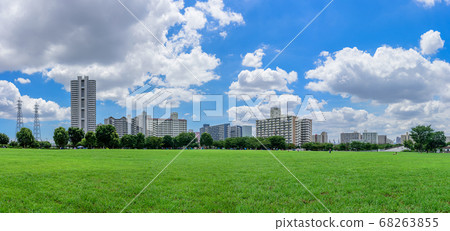 Condominiums from Oshima Komatsugawa Park Condominiums from Oshima Komatsugawa Park 68263855