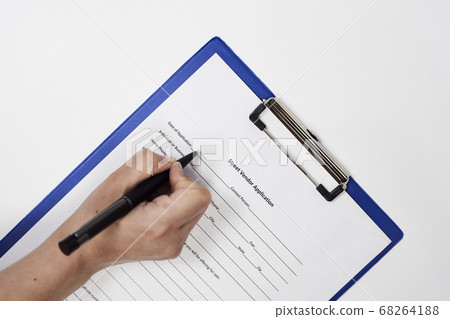 Street vendor application Street vendor application 68264188