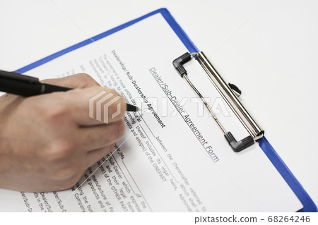 Dealer and sub-dealer agreement form 68264246