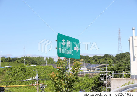 Expressway markings (main line) 68264633