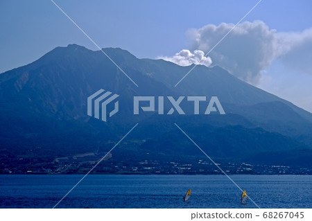 從千仙園看的櫻島2(鹿兒島) 從千仙園看的櫻島2(鹿兒島) 68267045