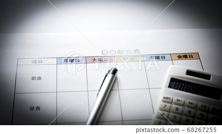 Menu table Menu table 68267255