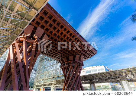Kanazawa Station Monument in the afternoon [Ishikawa Prefecture] 68268644