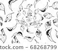 Eyes in the fallen leaves 68268799
