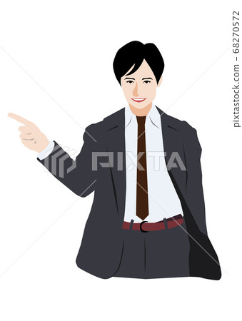 指向手指的一個人 指向手指的一個人 68270572