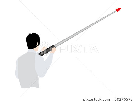 Men with a pointing stick Men with a pointing stick 68270573