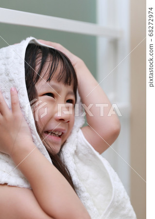 towel after bath