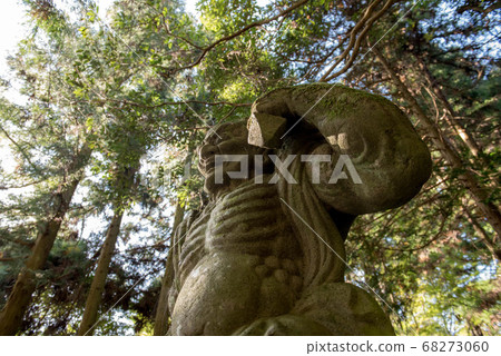 Guardian Nio Ryoji Temple Statue 68273060
