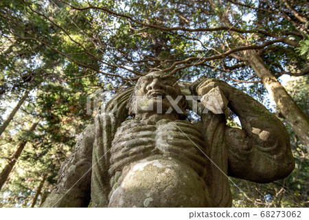 Guardian Nio Ryoji Temple Statue 68273062
