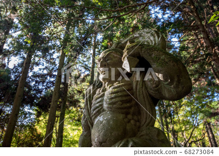 Guardian Nio Ryoji Temple Statue 68273084
