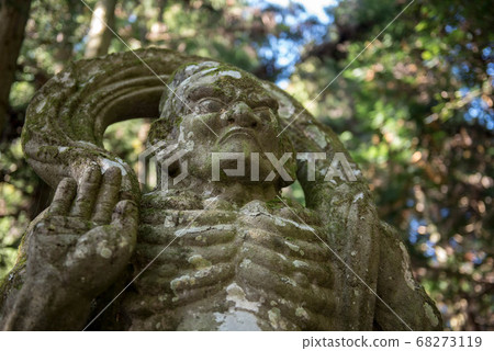 Guardian Nio Ryoji Temple Statue Guardian Nio Ryoji Temple Statue 68273119