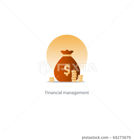 Prize fund money, lottery win icon Prize fund money, lottery win icon 68273670