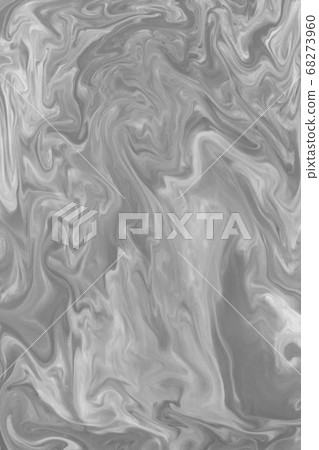 Liquify Swirl Black and White Color Art Abstract 68273960