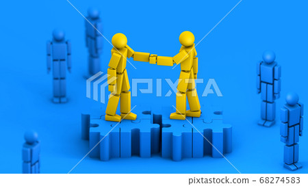 Merger and acquisition business, handshake join Merger and acquisition business, handshake join 68274583