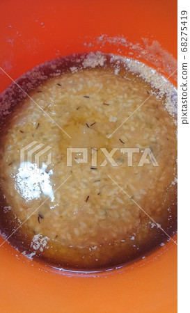 Fermented food handmade miso puddle Fermented food handmade miso puddle 68275419