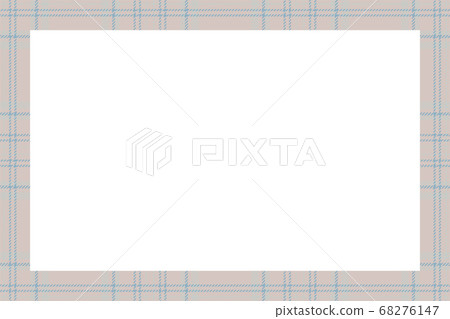 Vintage frame vector. Scottish border pattern Vintage frame vector. Scottish border pattern 68276147