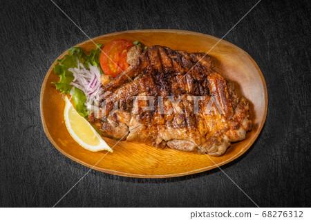 Jamaican food Jerk chicken Jamaican food Jerk chicken 68276312