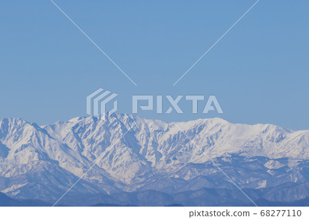 冬天的信州北阿爾卑斯山 68277110
