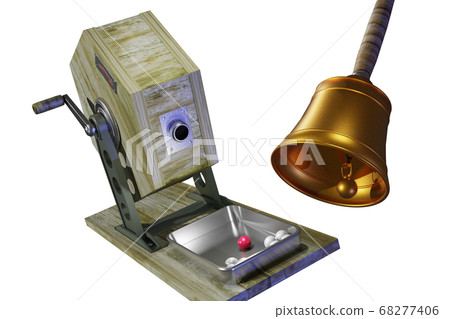 Fortune drawing image (3DCG: transparent material) Fortune drawing image (3DCG: transparent material) 68277406