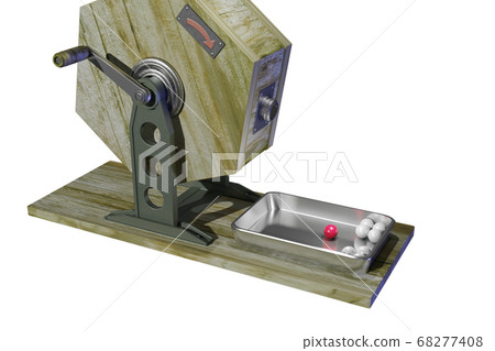 財富圖畫圖像（3DCG：透明材料） 68277408