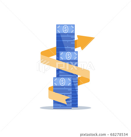 Income_arrow_26.eps - Stock Illustration [68278534] - PIXTA