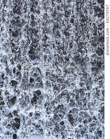 Water flowing down, shot with a high-speed shutter Water flowing down, shot with a high-speed shutter 68278567