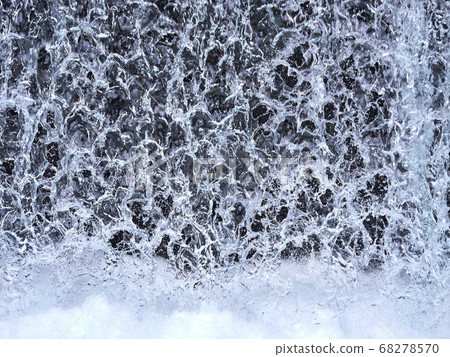Water flowing down, shot with a high-speed shutter Water flowing down, shot with a high-speed shutter 68278570