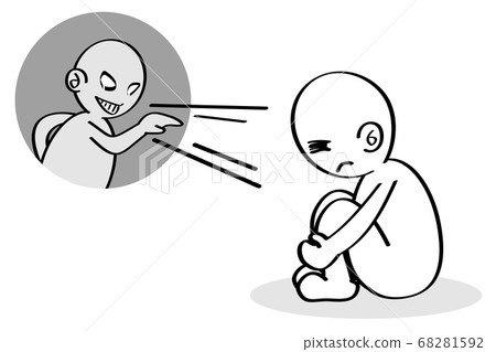 一個擔心的人。一個說話不好的人。我很難過。令人反感的人。 68281592