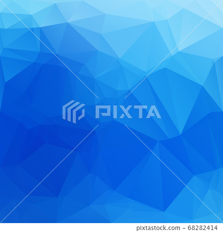 Blue Polygonal Mosaic Background, Creative Design Blue Polygonal Mosaic Background, Creative Design 68282414