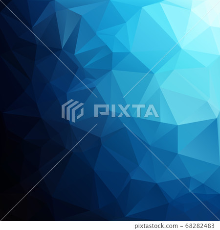 Blue Polygonal Mosaic Background, Creative Design Blue Polygonal Mosaic Background, Creative Design 68282483