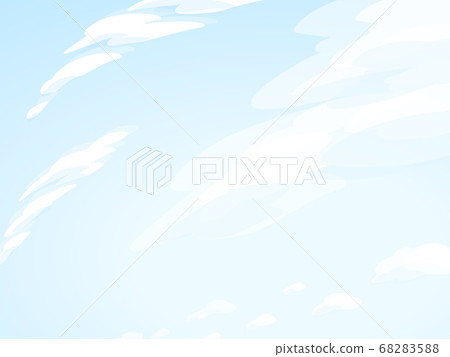 Simple and cute sky background illustration Simple and cute sky background illustration 68283588