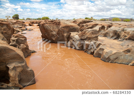 Galana river in Kenya 68284330