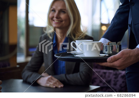 Coffee break is a perfect way to relax on a busy afternoon Coffee break is a perfect way to relax on a busy afternoon 68286894