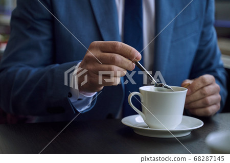 Coffee break as a great way to reboot travelers energy Coffee break as a great way to reboot travelers energy 68287145