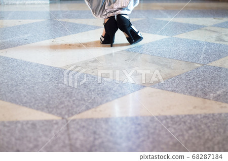 Dancing tango dancer 68287184