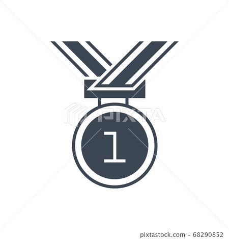 Award Line Vector Glyph Icon Award Line Vector Glyph Icon 68290852