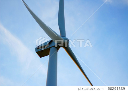 Wind power station close-up against the sky Wind power station close-up against the sky 68291889