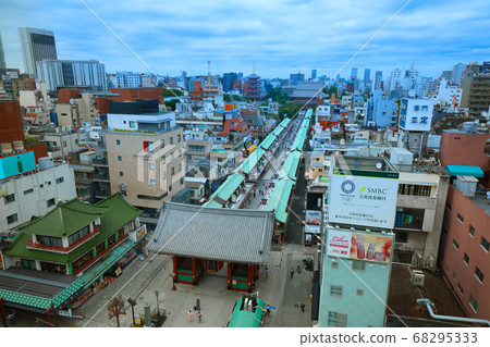 淺草文化旅遊諮詢中心的淺草寺風景 淺草文化旅遊諮詢中心的淺草寺風景 68295333