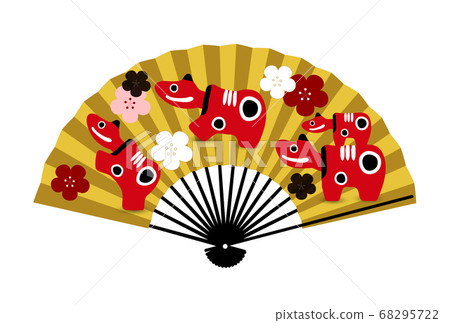 Japanese New Year's card zodiac icon 68295722