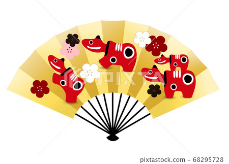 Japanese New Year's card zodiac icon 68295728