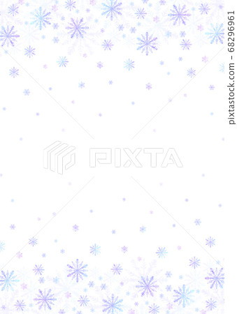 Background material_snowflake Background material_snowflake 68296961