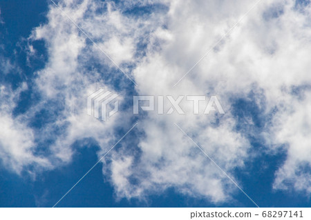 clouds on blue sky close-up copy space clouds on blue sky close-up copy space 68297141